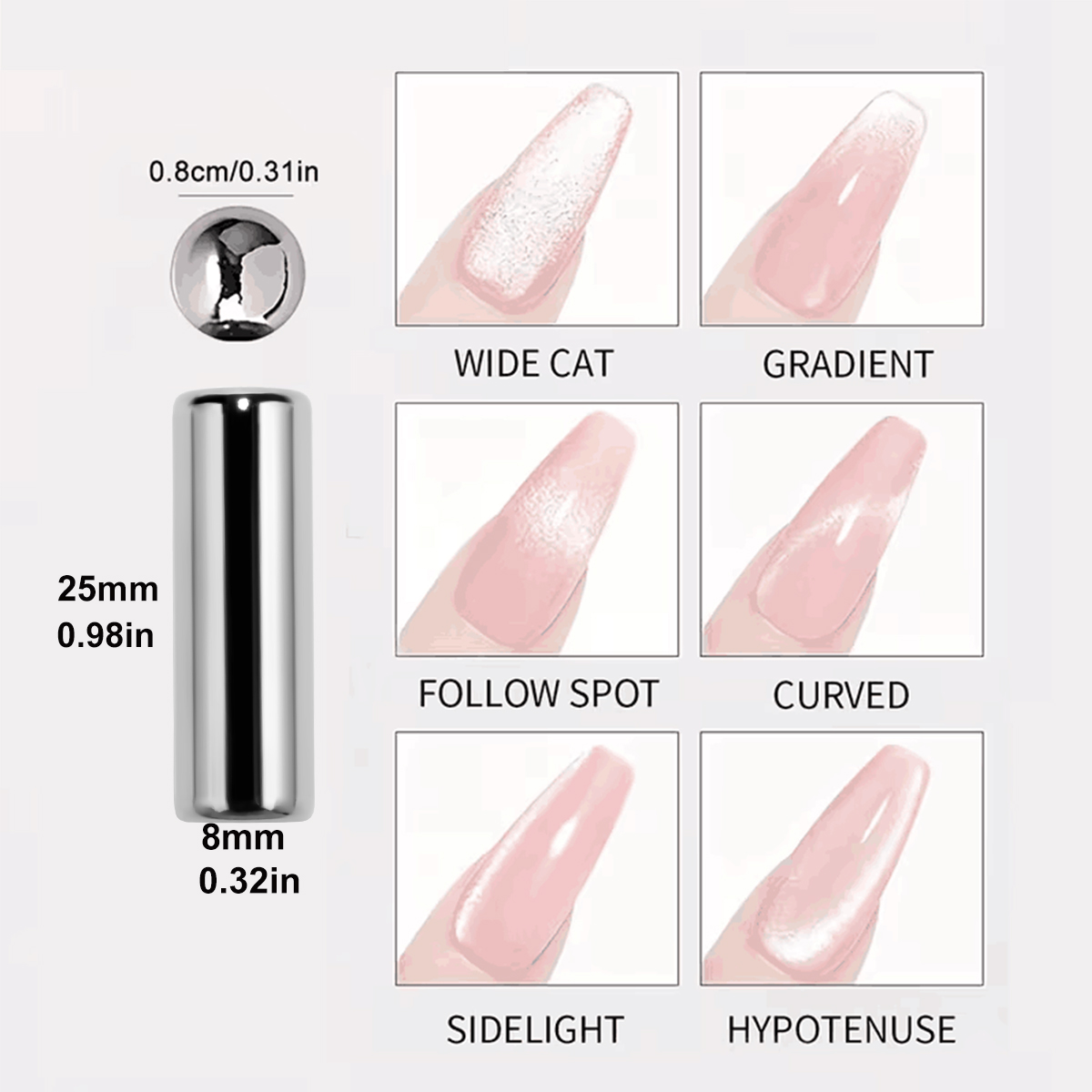 قطعتان من عصا مغناطيسية فولاذي - مراجعة Contour Palette Stick وسعره